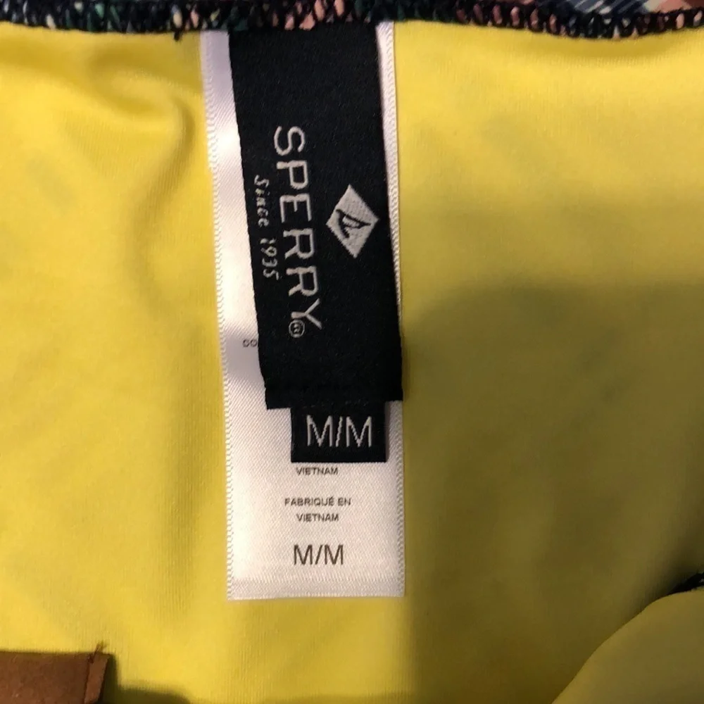 Sperry Bikini Bottom Plaid NEW M - Picture 5 of 6